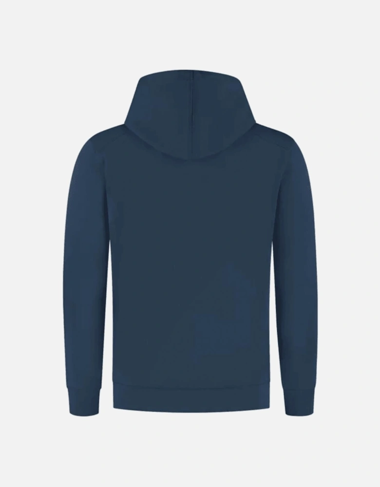 Zetalky Zip Up Hooded Dark Blue Tracksuit