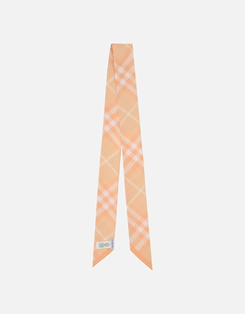 Iconic Tartan Pattern Silk Scarf Women - Multicolor Scarves