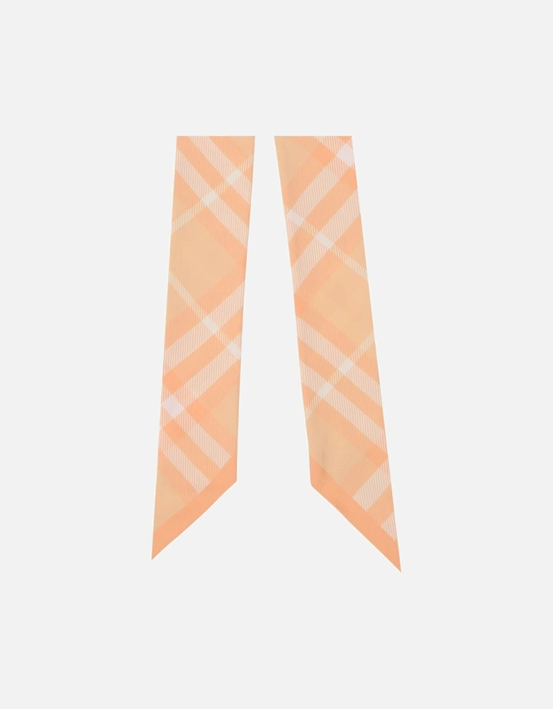 Iconic Tartan Pattern Silk Scarf Women - Multicolor Scarves