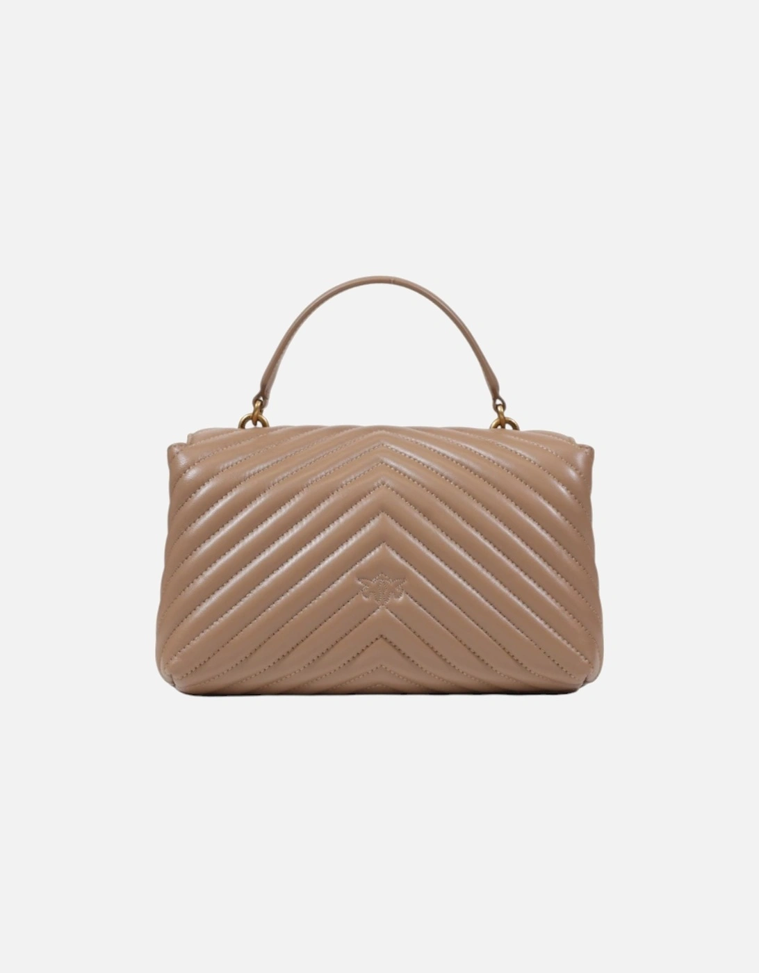 Love Bag Micro Quilted Chain Bag Women - Beige