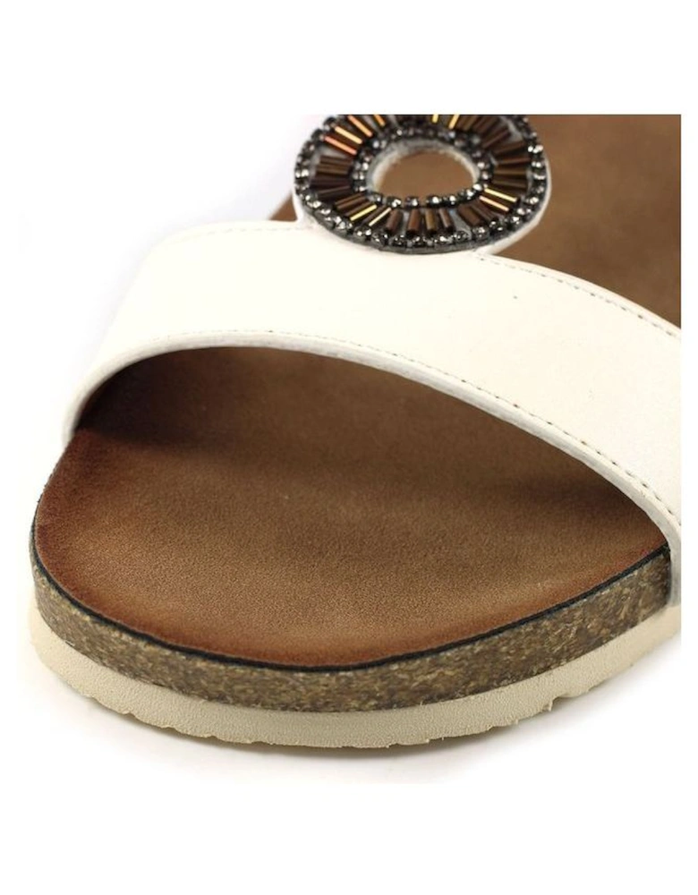 ladies sandal JLH359 Barwell in White