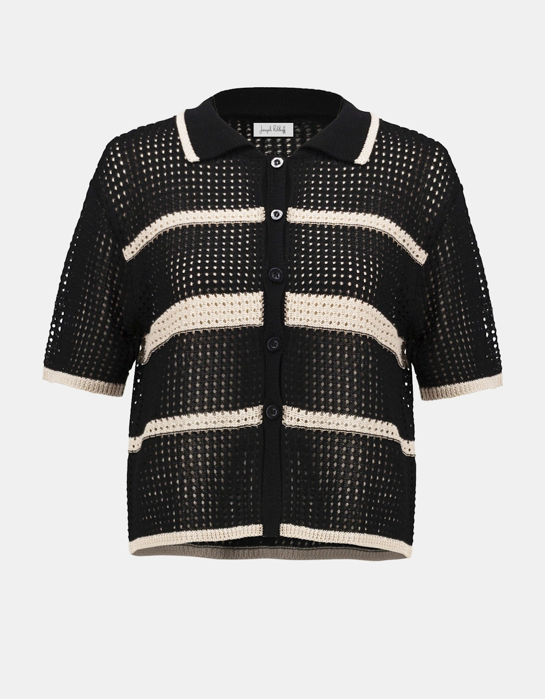 Sweater knit open stitch stripe cover up, 8 of 7