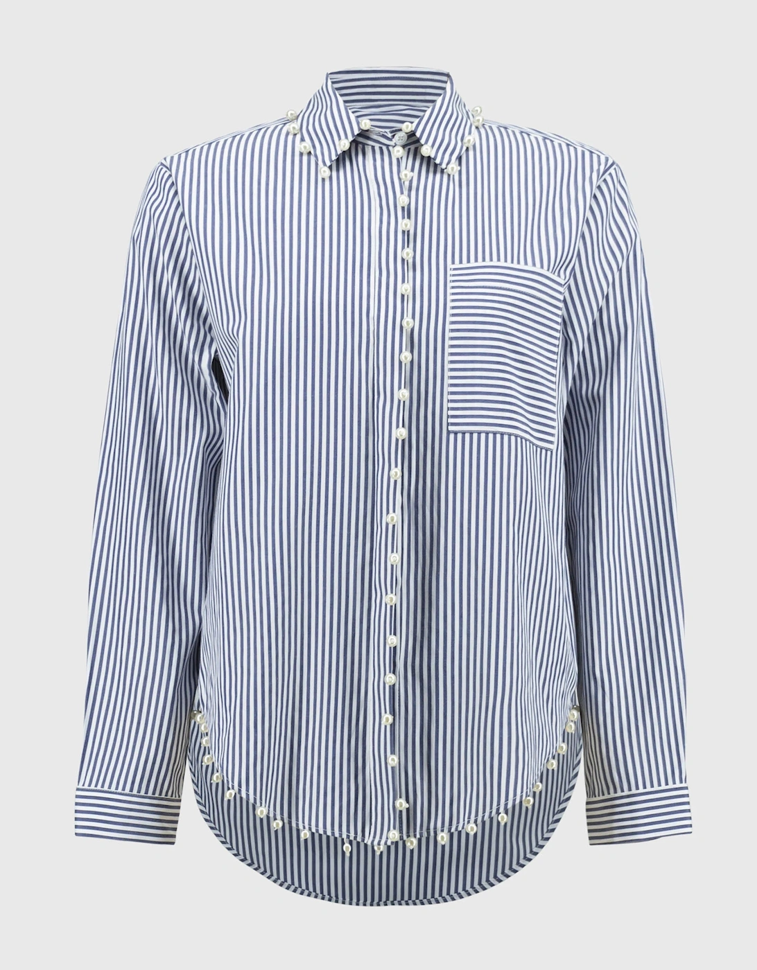 Striped stretch cotton shirt, 7 of 6