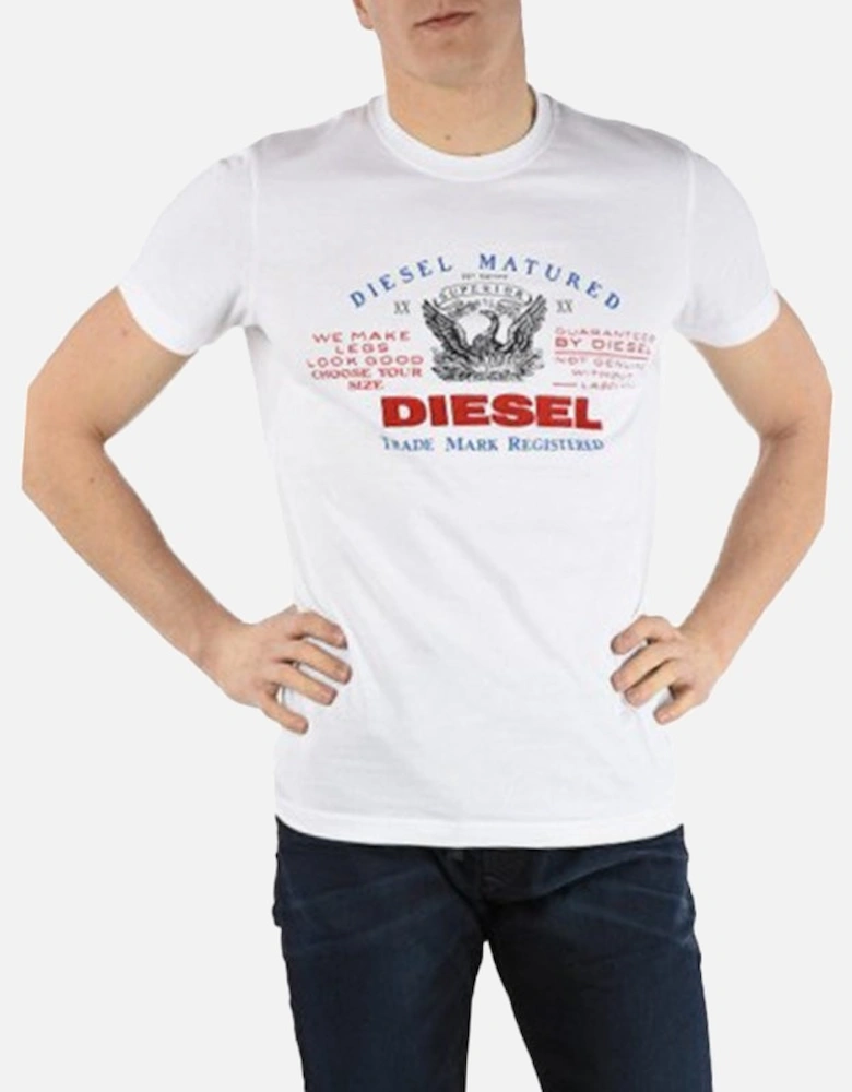 Mens T Shirts T LOGYS HEMD Crew Neck Short Sleeve Casual White Summer Tee