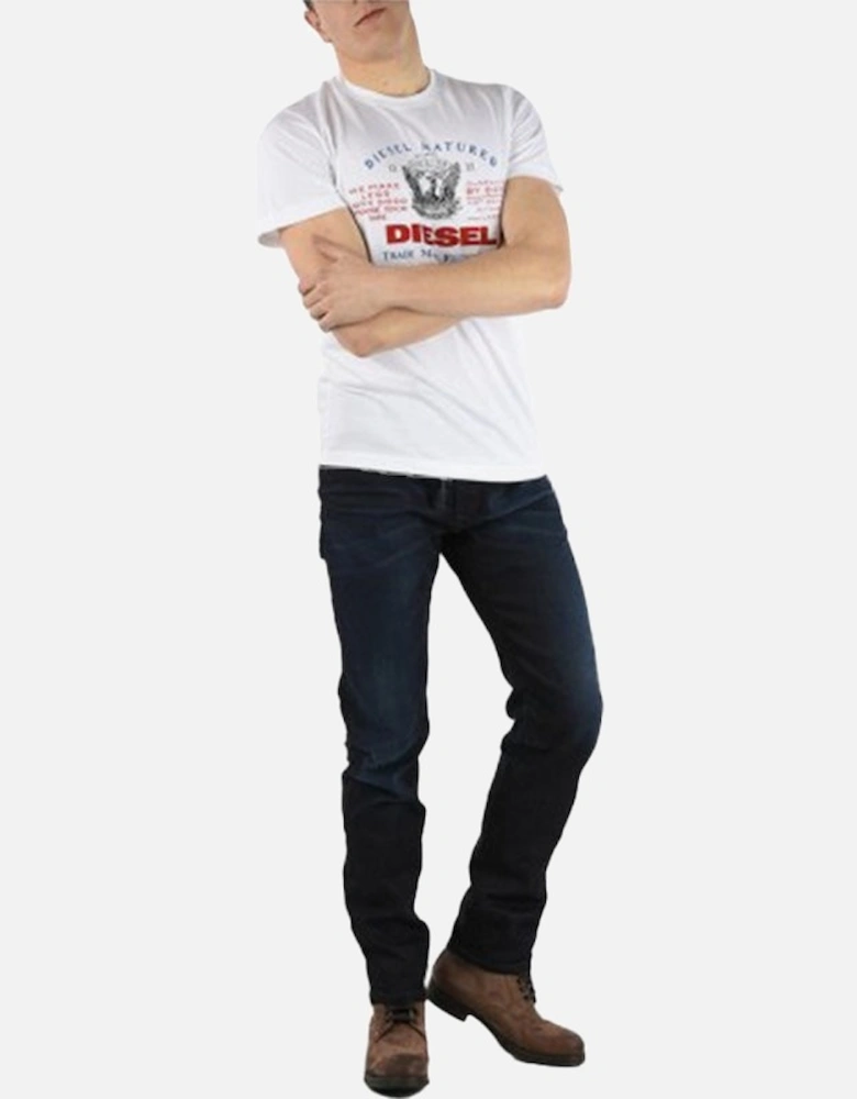 Mens T Shirts T LOGYS HEMD Crew Neck Short Sleeve Casual White Summer Tee