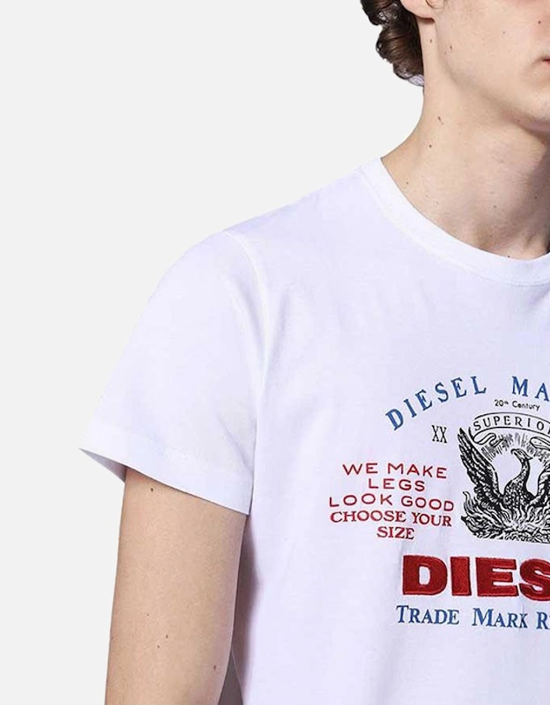 Mens T Shirts T LOGYS HEMD Crew Neck Short Sleeve Casual White Summer Tee