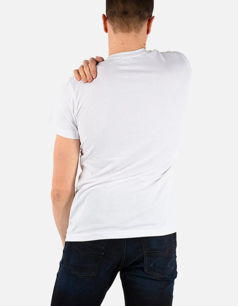 T LOGYS HEMD Mens T Shirts Crew Neck Short Sleeve Casual White Cotton Tee