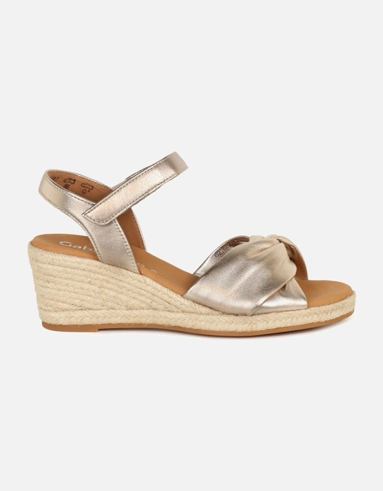 Moon Womens Wedge Heel Sandals