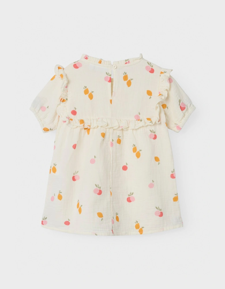 Mini Short Sleeve Tunic Buttercream