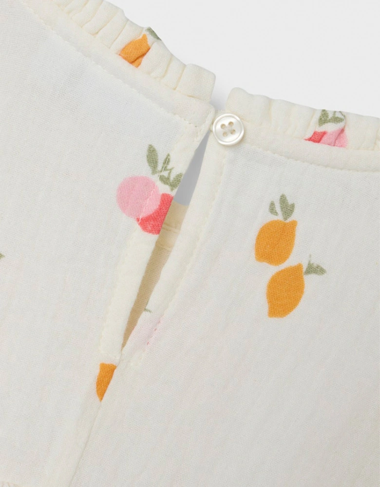 Mini Short Sleeve Tunic Buttercream