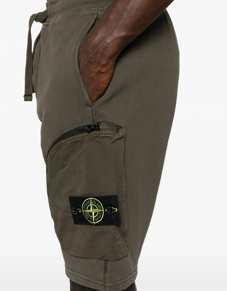 Zip Pocket S0123 Shorts Khaki