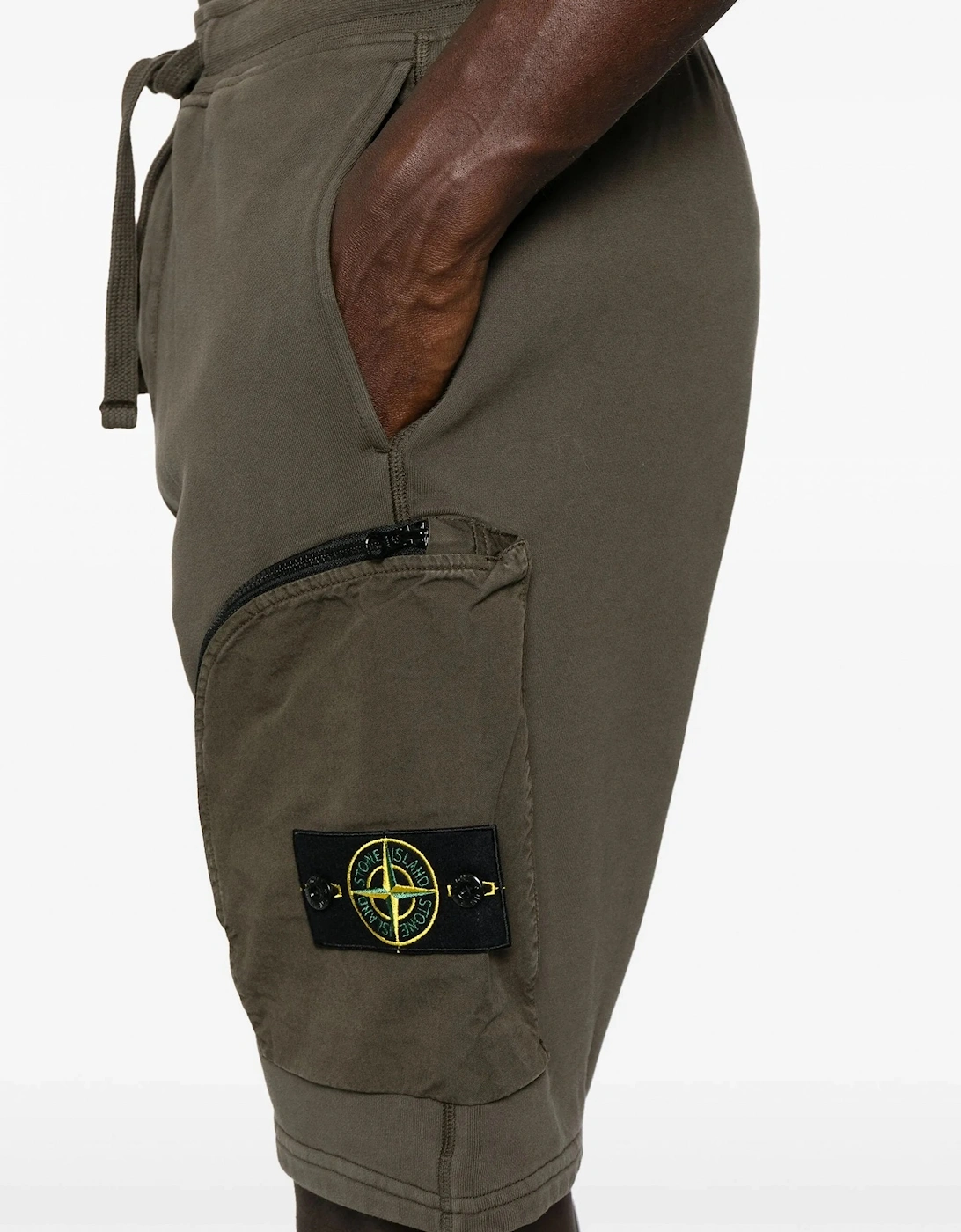Zip Pocket S0123 Shorts Khaki