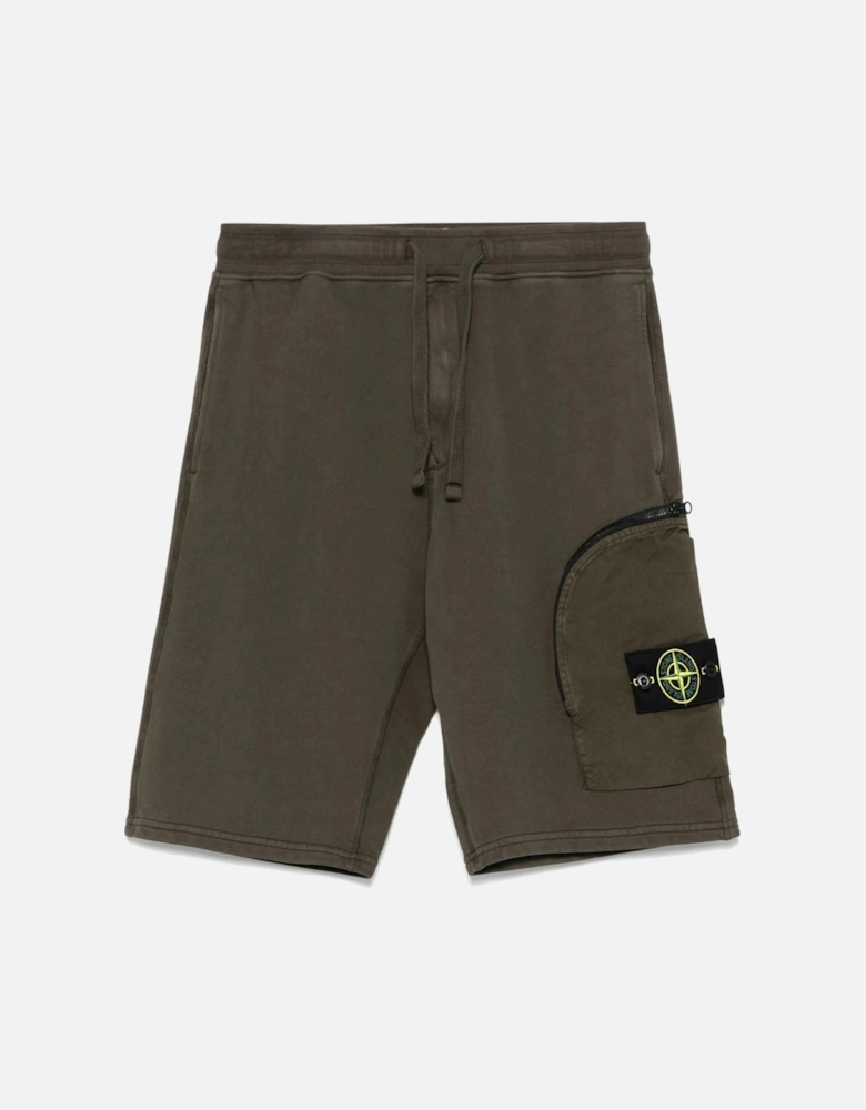 Zip Pocket S0123 Shorts Khaki