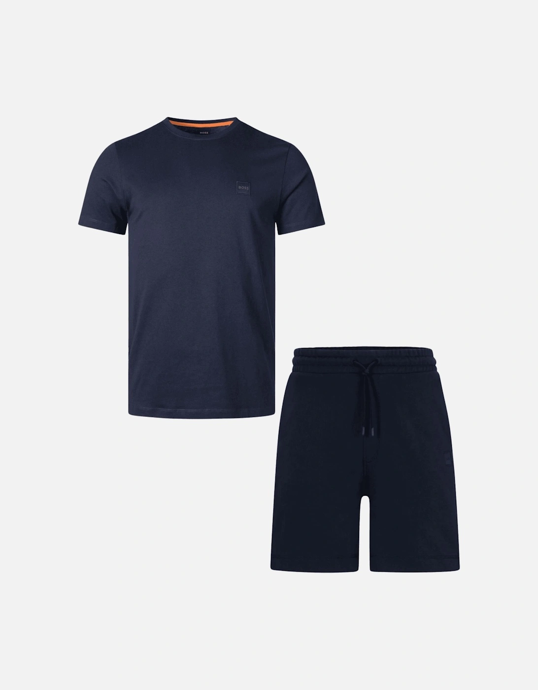 Tales Sewalk Cotton Relaxed Fit Navy Short Set, 7 of 6