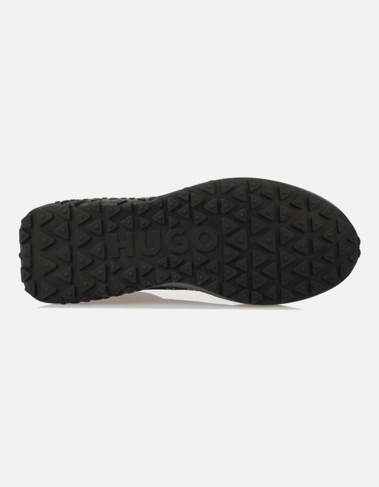 Logo Tape Trim Mixed-Material Trainers