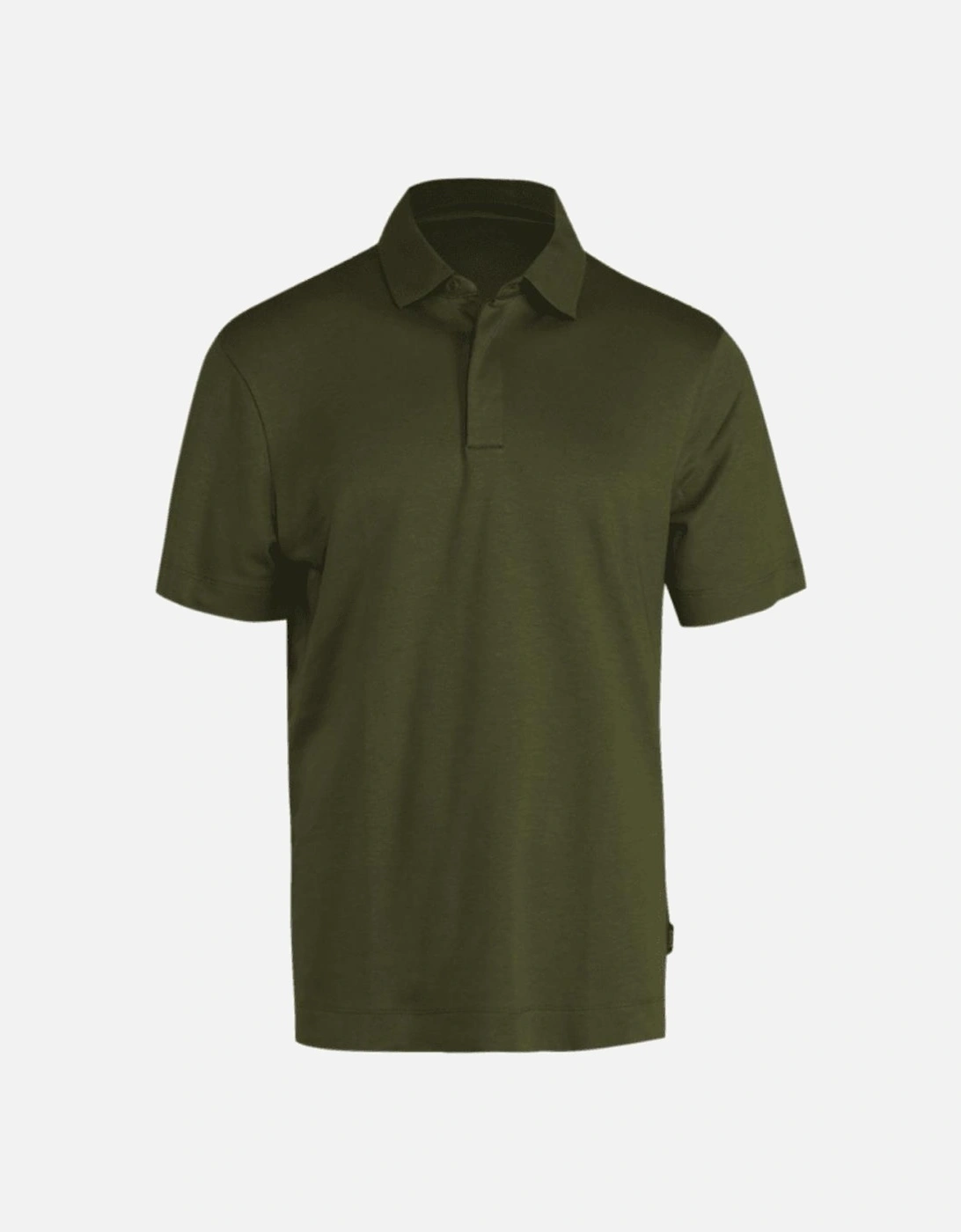P-Press Slim Fit Green Polo Shirt, 3 of 2
