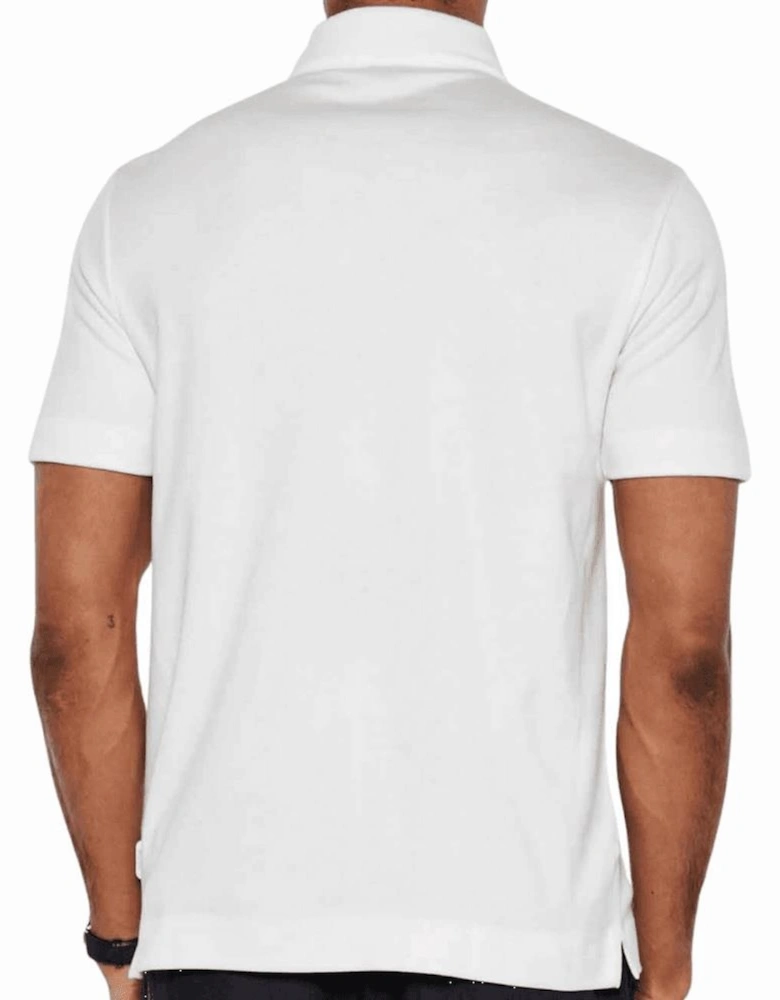 P-Press Slim Fit White Polo Shirt