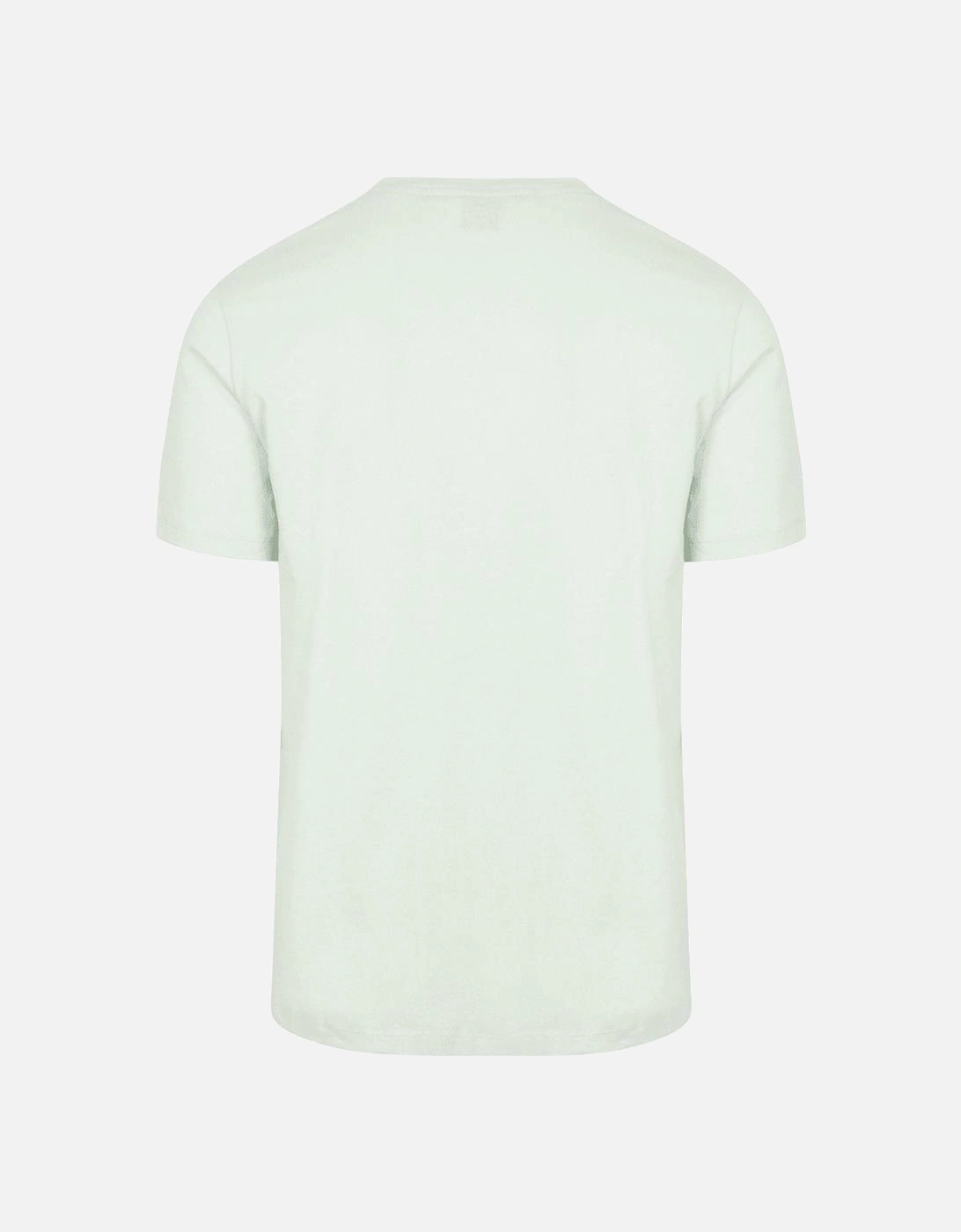 Tales Cotton Relaxed Fit Open Blue T-Shirt