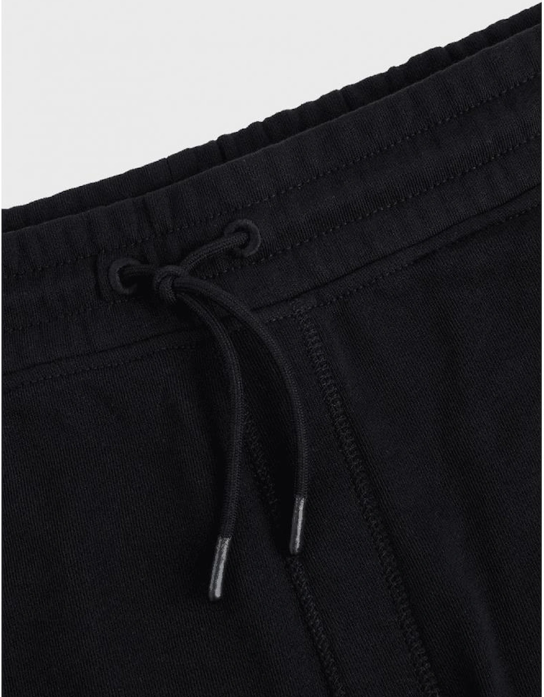Sewalk Cotton Regular Fit Black Shorts