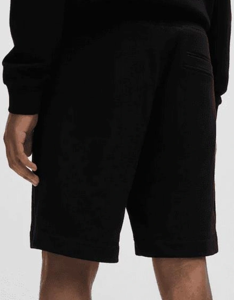 Sewalk Cotton Regular Fit Black Shorts