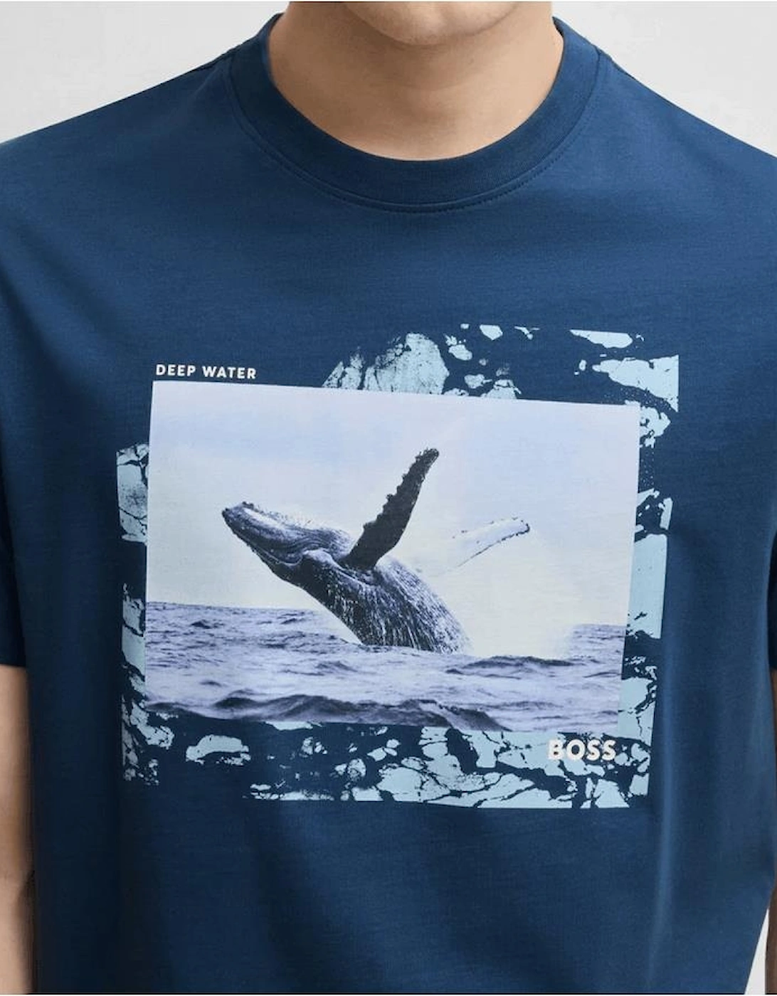 Te_Dunetrace Photographic Print Blue T-Shirt