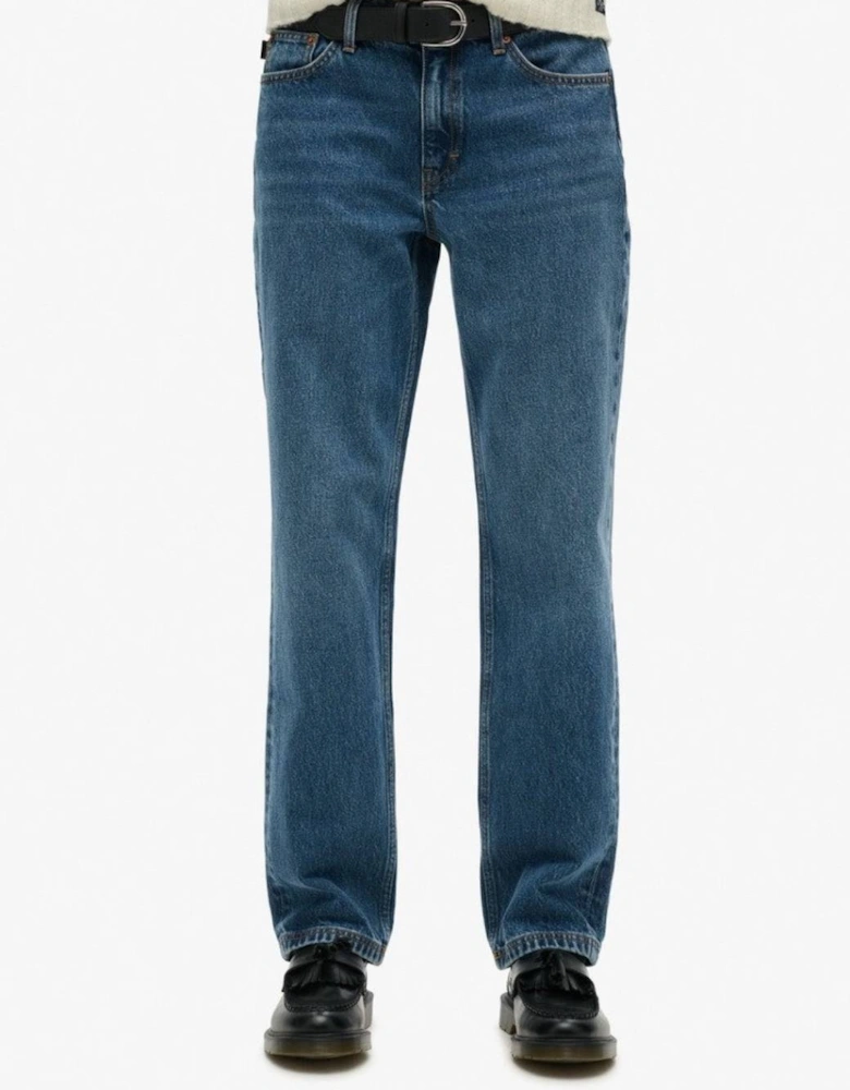 Women's Mid Rise Straight Leg Jean Springs Vintage Custom