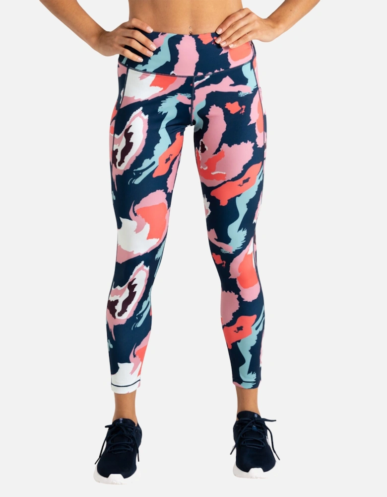 Womens/Ladies Influential II Marble Swirl Leggings