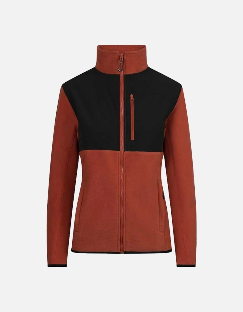 Womens/Ladies Arcade AT100 Contrast Fleece Jacket