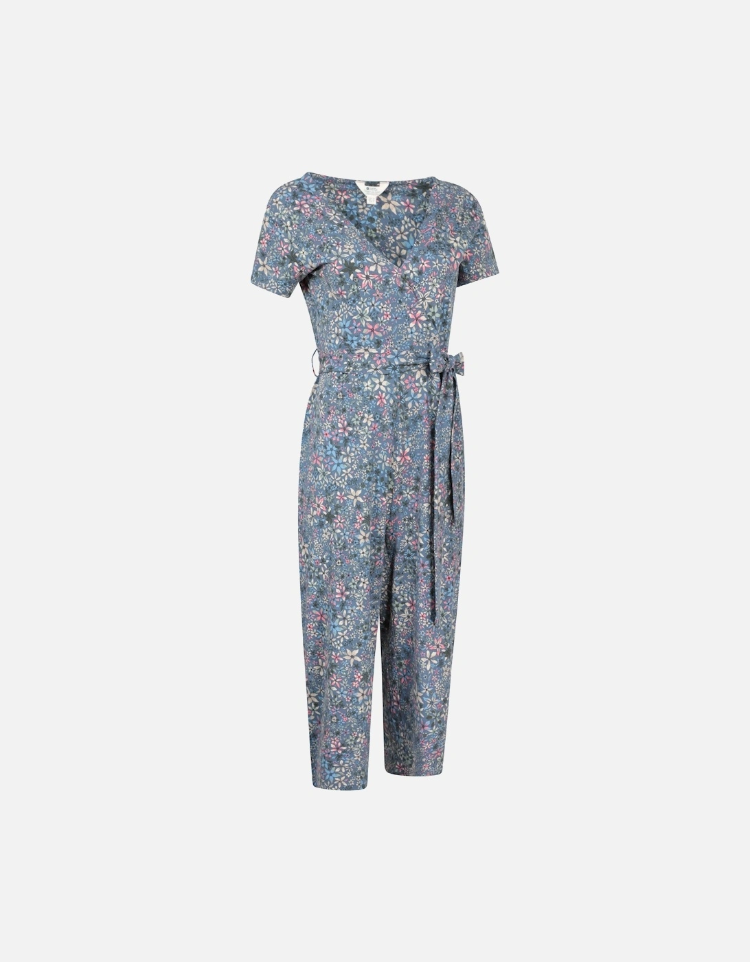 Womens/Ladies Santorini Floral Wrap Jumpsuit