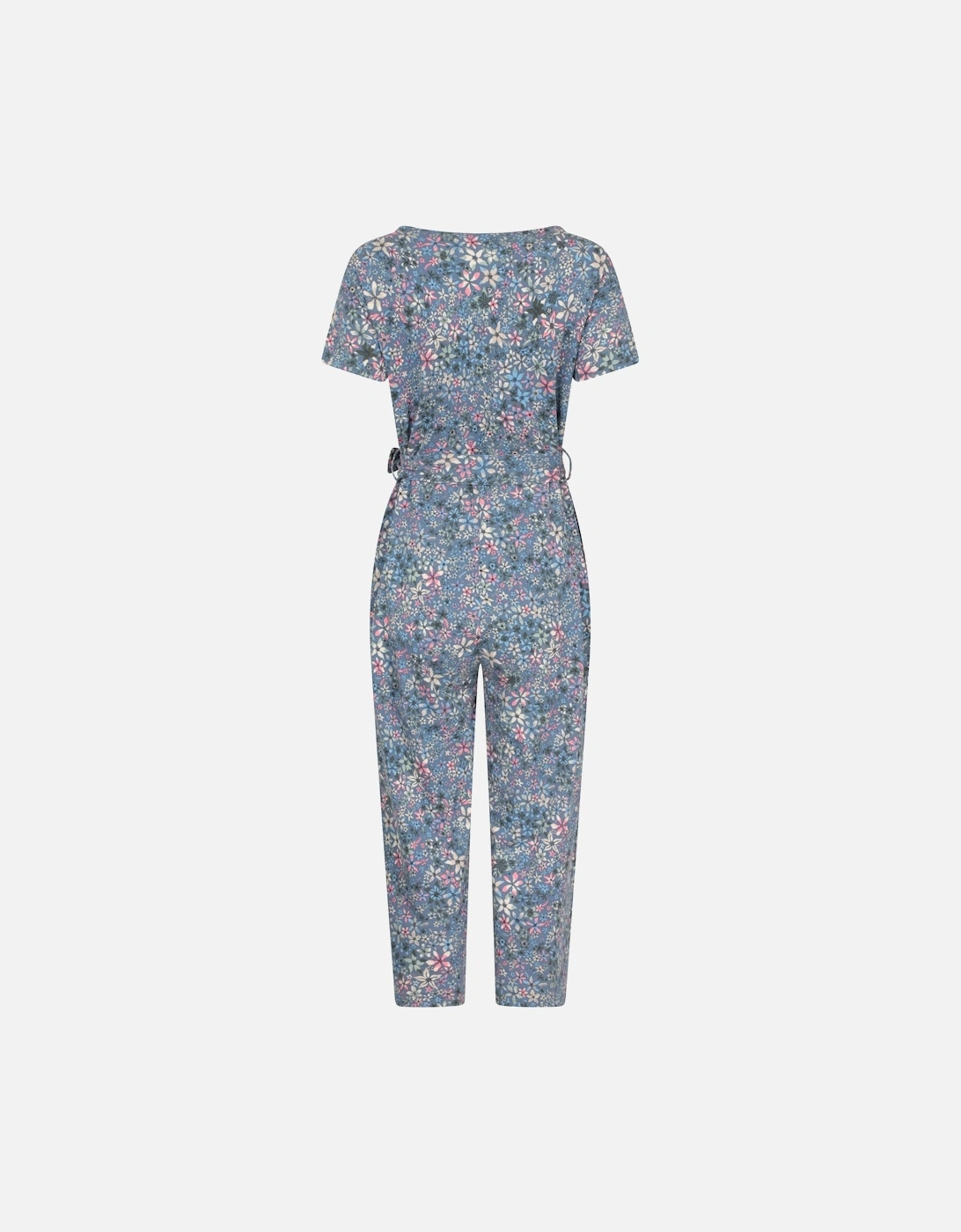 Womens/Ladies Santorini Floral Wrap Jumpsuit