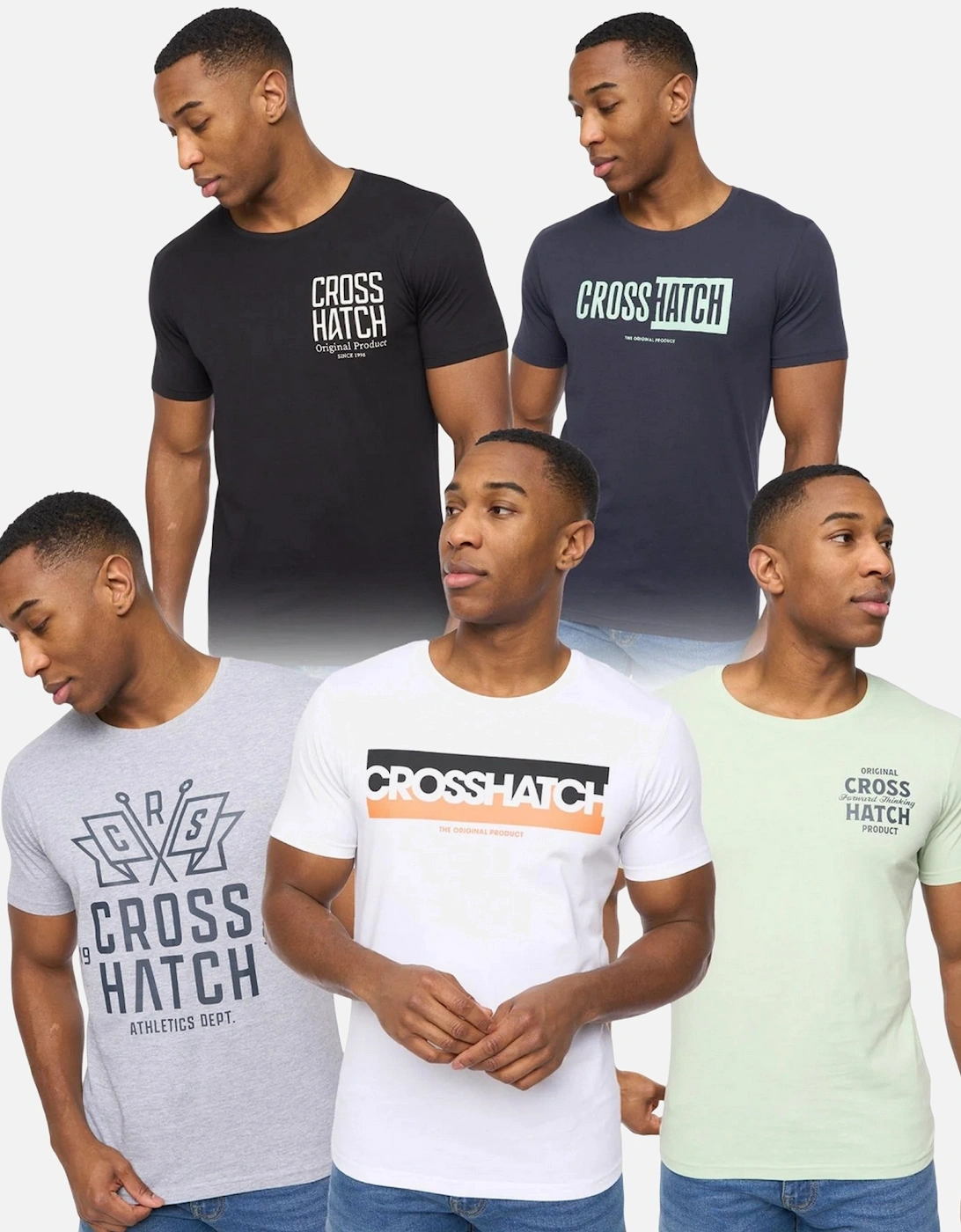 Mens Logotime T-Shirt (Pack of 5), 6 of 5