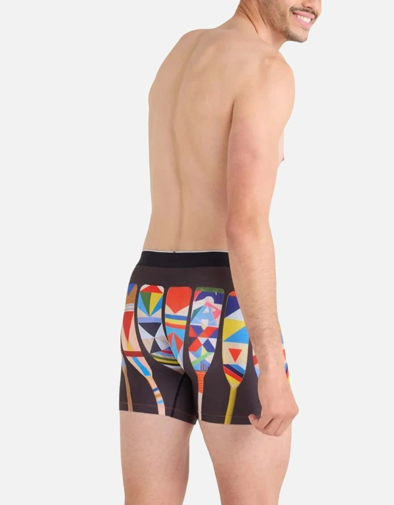 Volt Breathable Mesh Boxer Brief 5", Big Oartiz Black