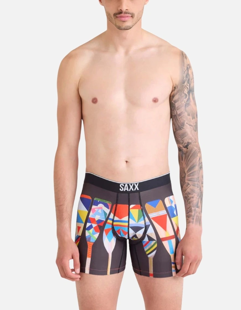 Volt Breathable Mesh Boxer Brief 5", Big Oartiz Black