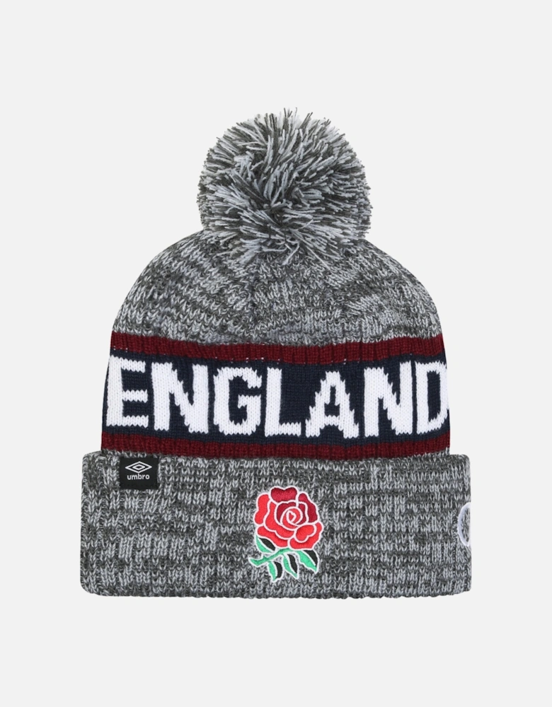 Unisex Adult 23/24 England Rugby Bobble Beanie