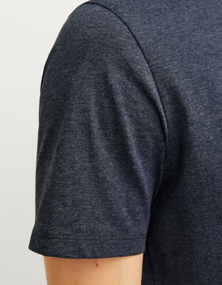 Essentials Short Sleeve Tee Navy Blazer Melange