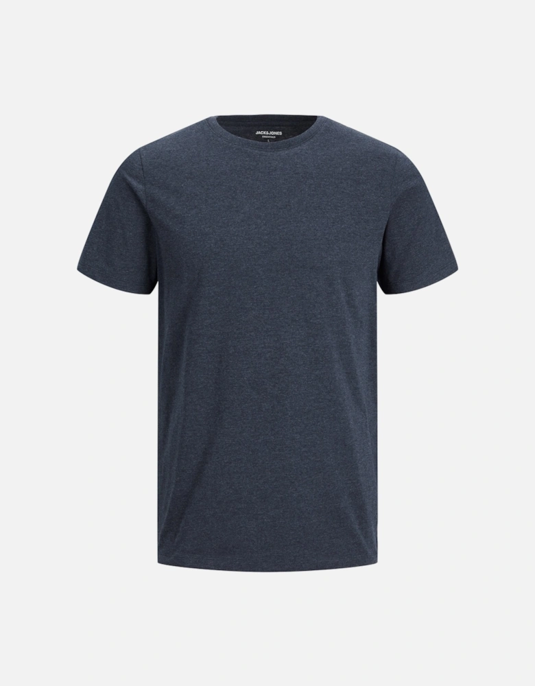 Essentials Short Sleeve Tee Navy Blazer Melange