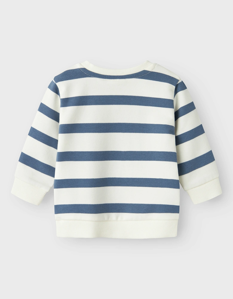 Baby Bevo Long Sleeve Sweatshirt China Blue