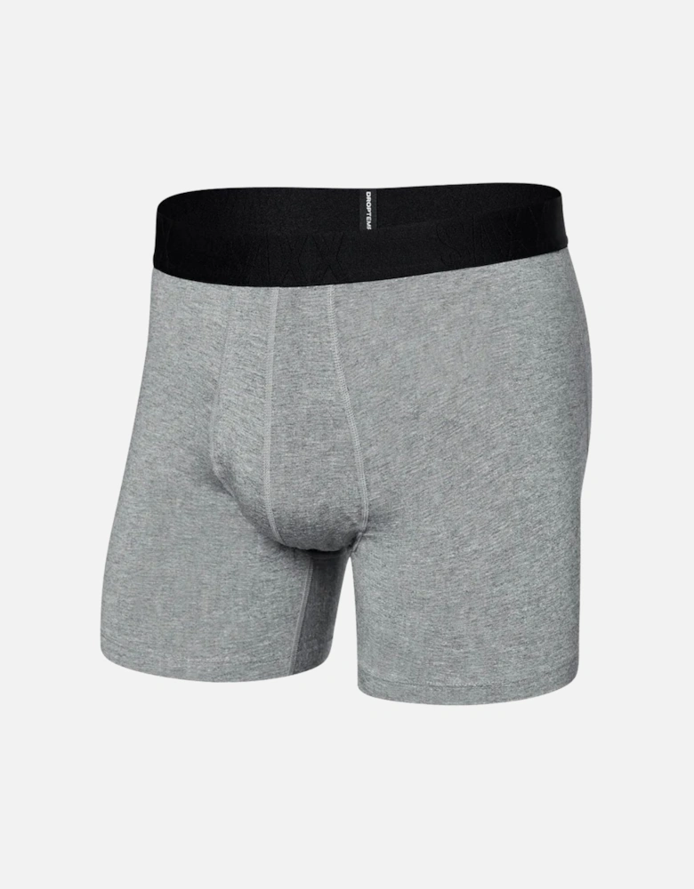 3-Pack DropTemp® Cooling Cotton Boxer Briefs 5", Black/Grey/Navy