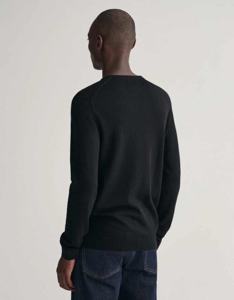 Mens Extrafine Merino Wool Crew Neck Jumper