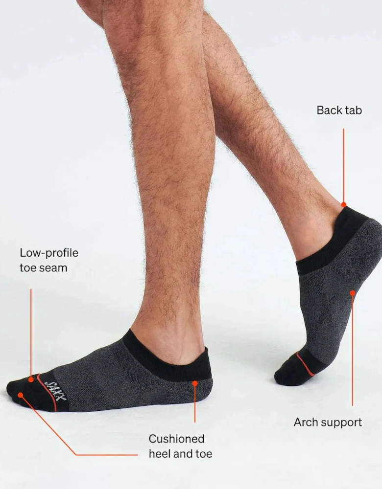 3-Pack Whole Package Low Show Socks, Black / White / Super Camo