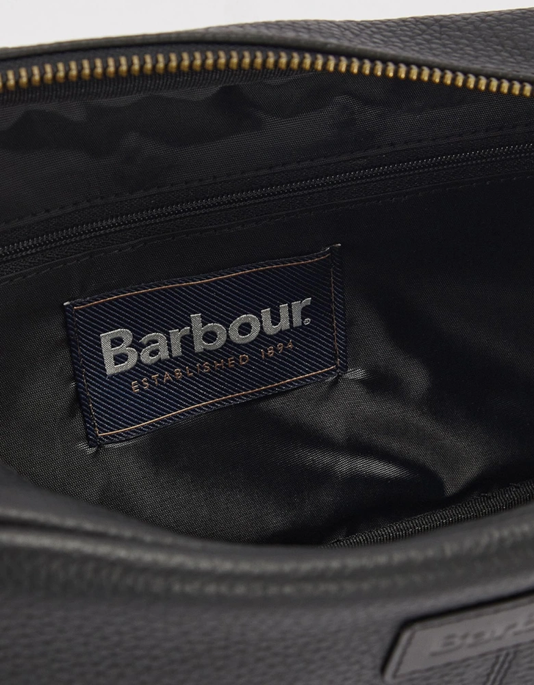 Highgate Leather Washbag BK11 Black