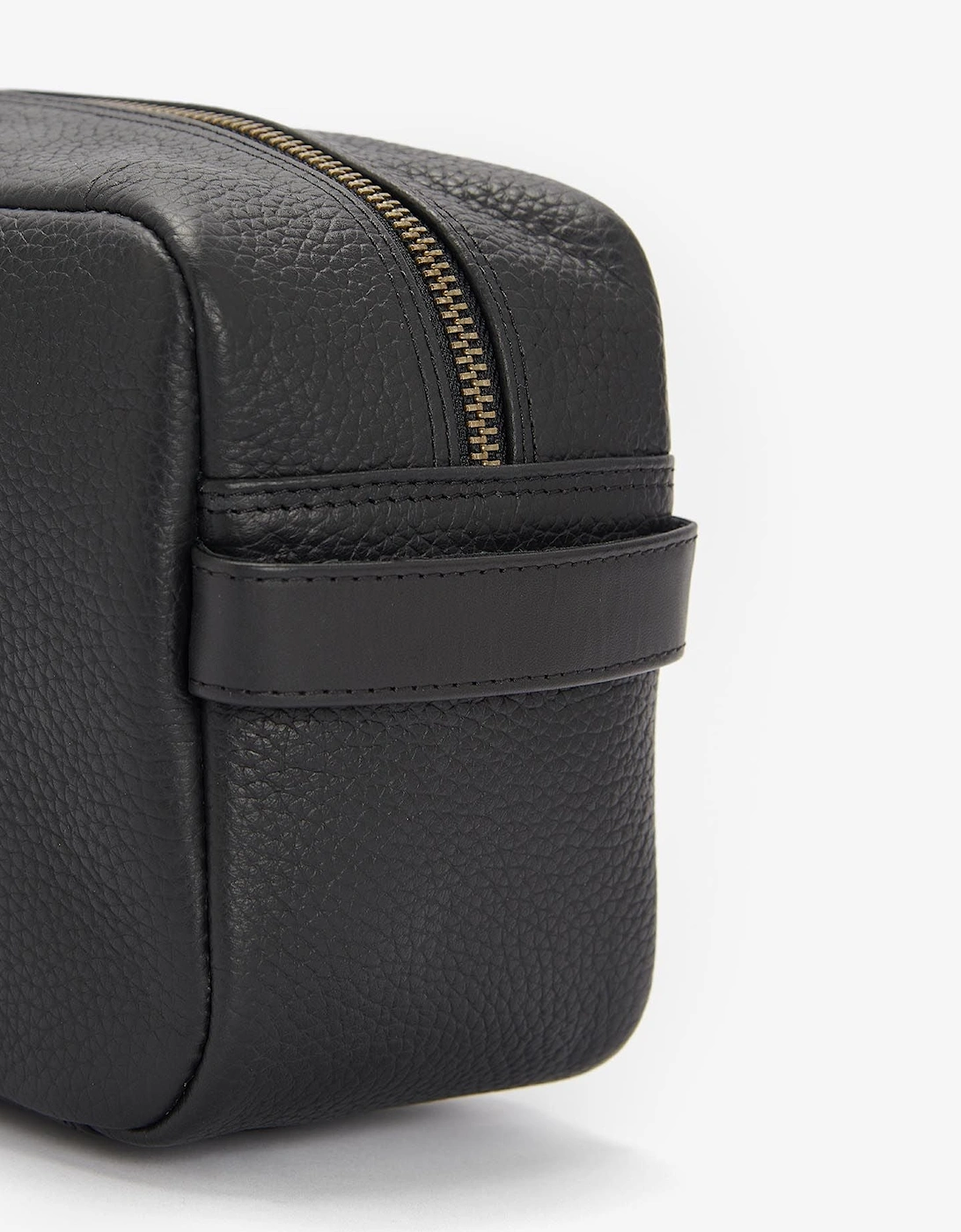 Highgate Leather Washbag BK11 Black