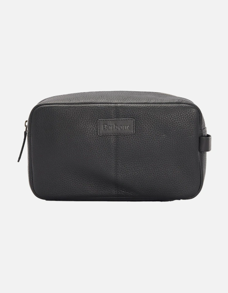Highgate Leather Washbag BK11 Black