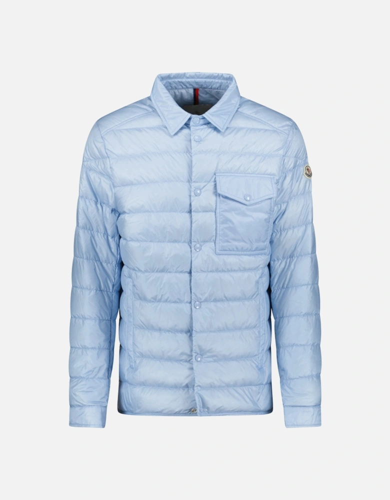 Tenibres Down Shirt Jacket Sky Blue