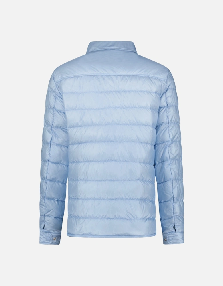 Tenibres Down Shirt Jacket Sky Blue