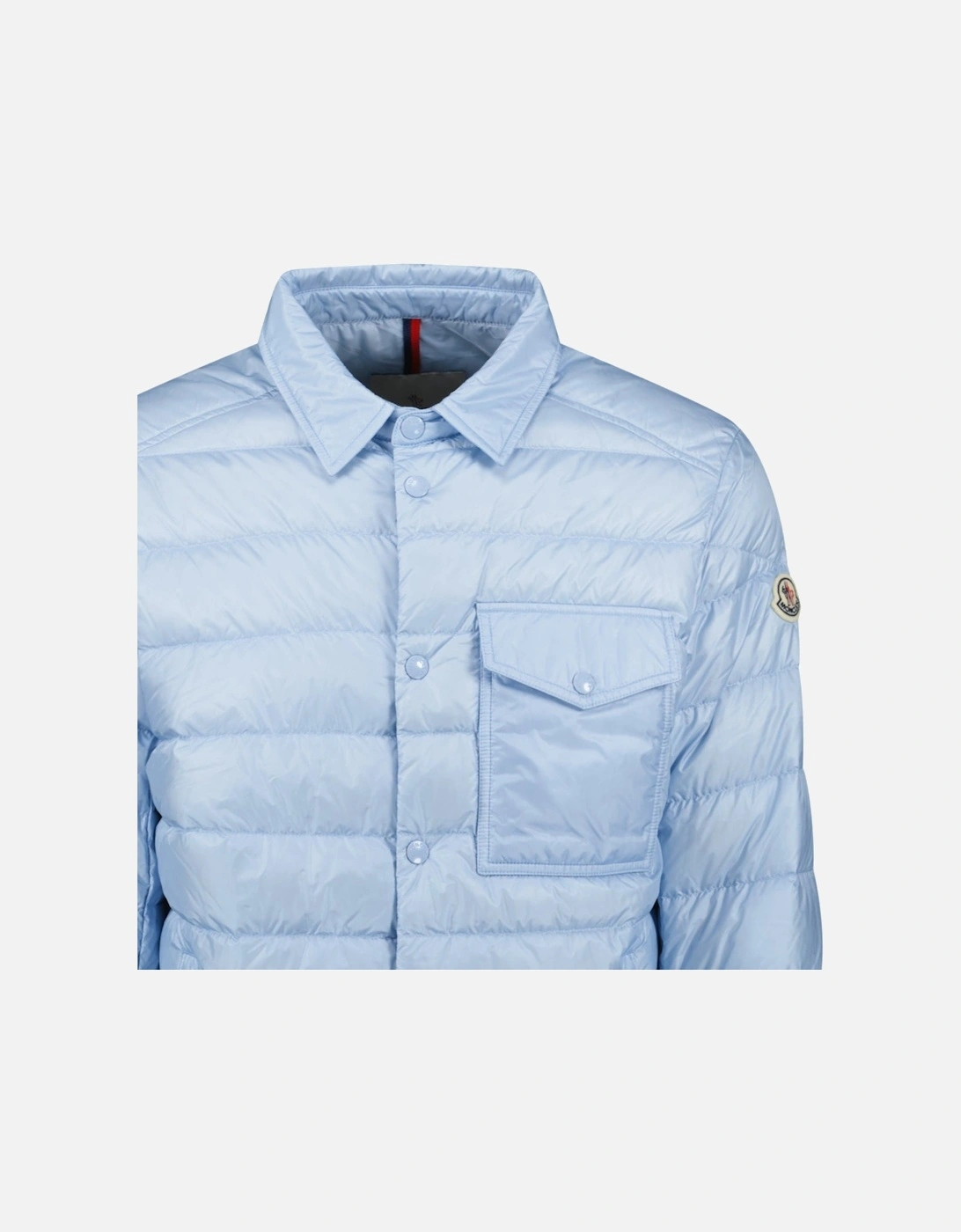 Tenibres Down Shirt Jacket Sky Blue