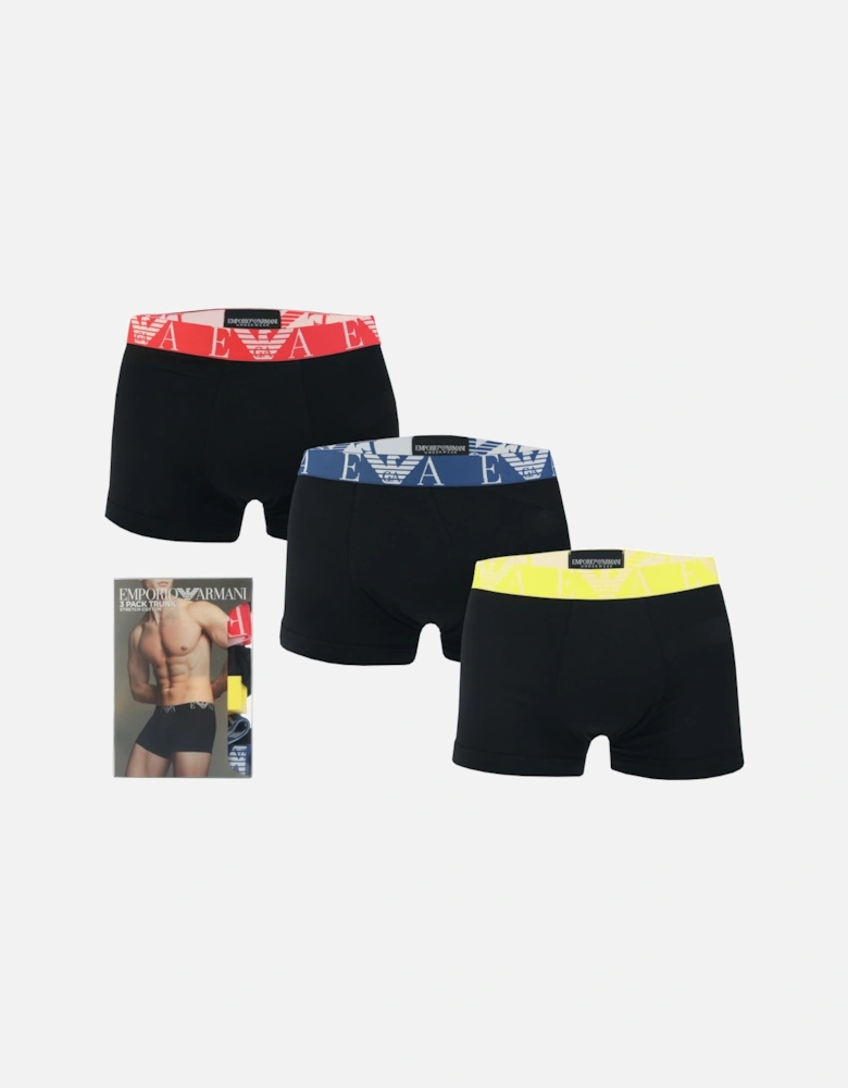 Mens 3-Pack Boxer Briefs - Mens 3-Pack Trunks