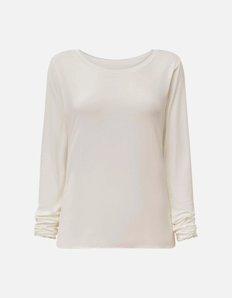Long Sleeve White Top