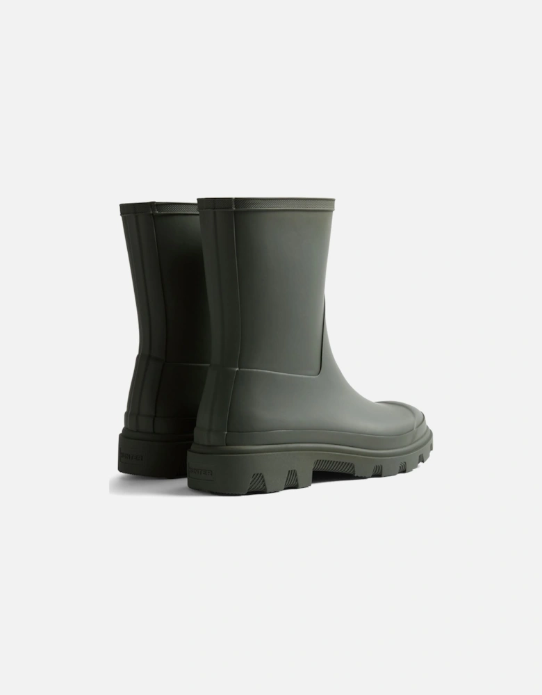 Downpour Short Boot Rubber Men's Dark Olive Wellington Boots