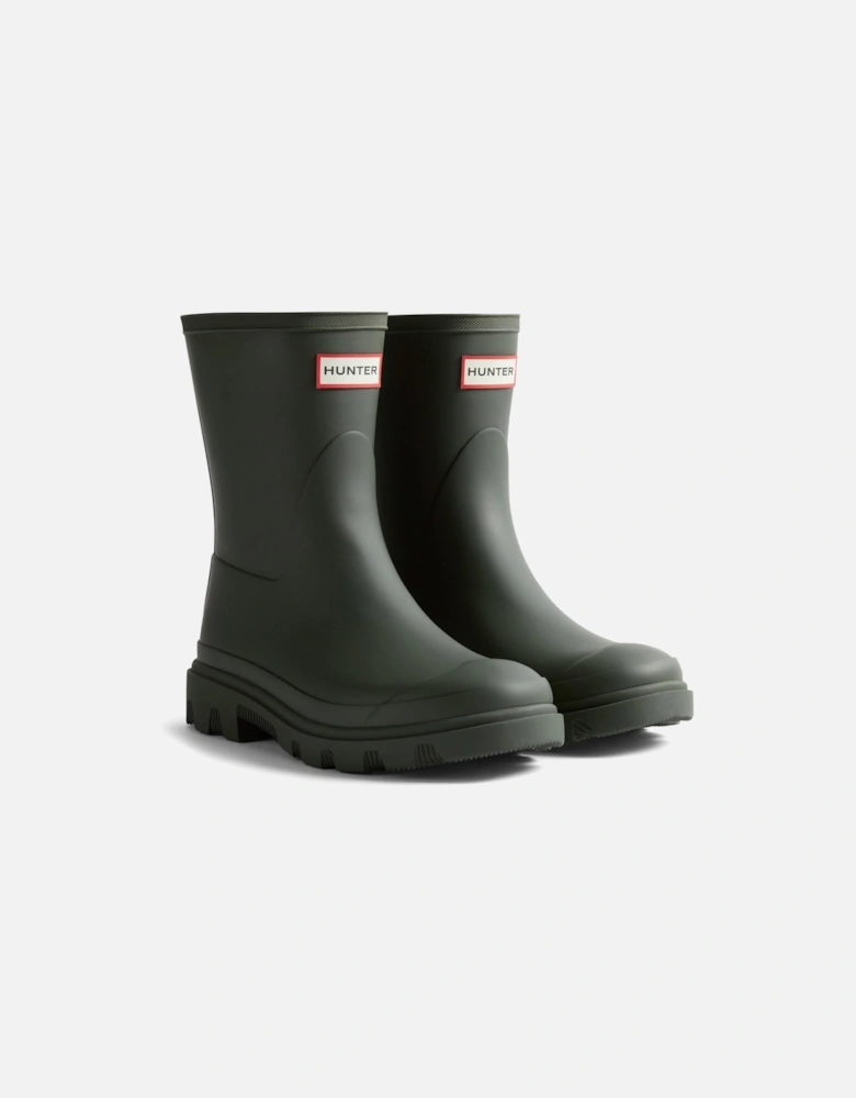 Downpour Short Boot Rubber Men's Dark Olive Wellington Boots
